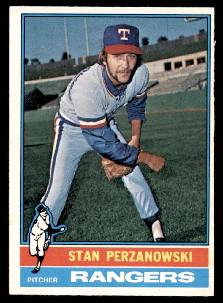 Stan Perzanowski 1976 topps O-Pee-Chee
