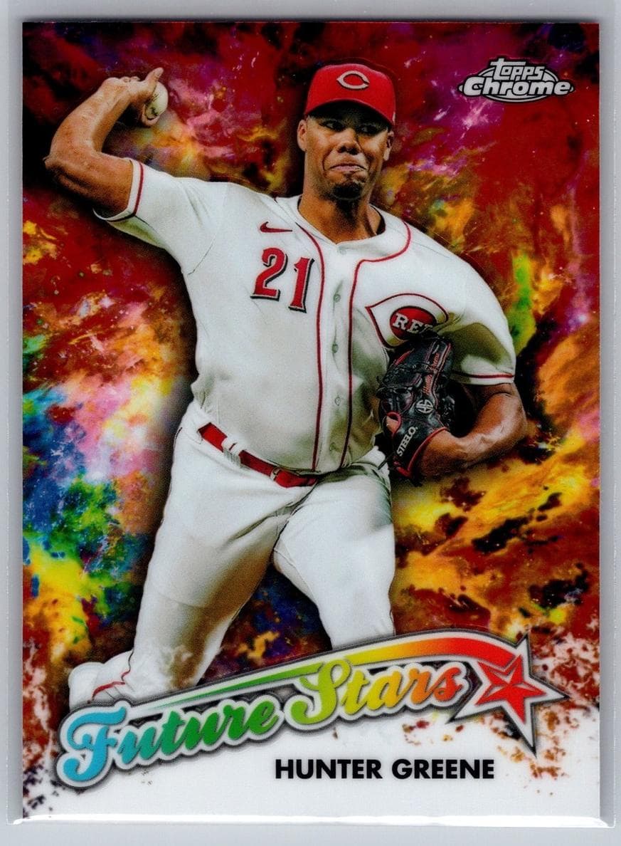 Hunter Greene 2023 topps Topps Chrome