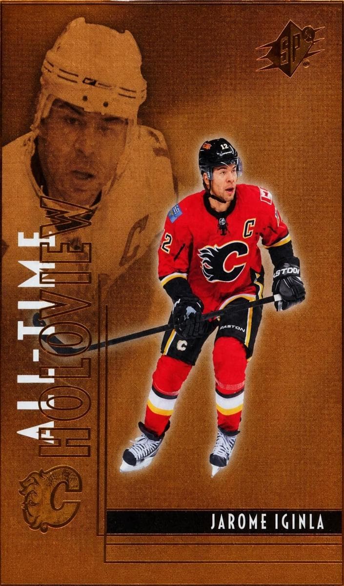 Jarome Iginla trading card