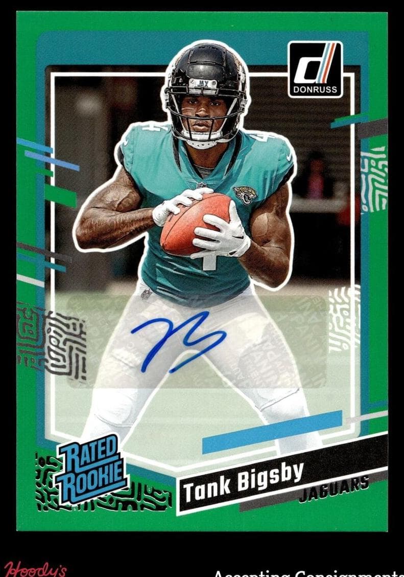 Tank Bigsby trading card