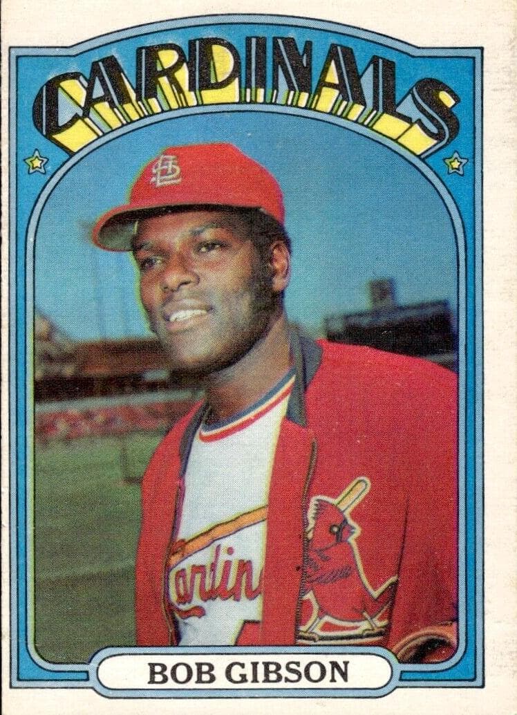 Bob Gibson 1972 topps O-Pee-Chee