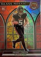 Drake London 2022 panini Mosaic Glass Mosaic