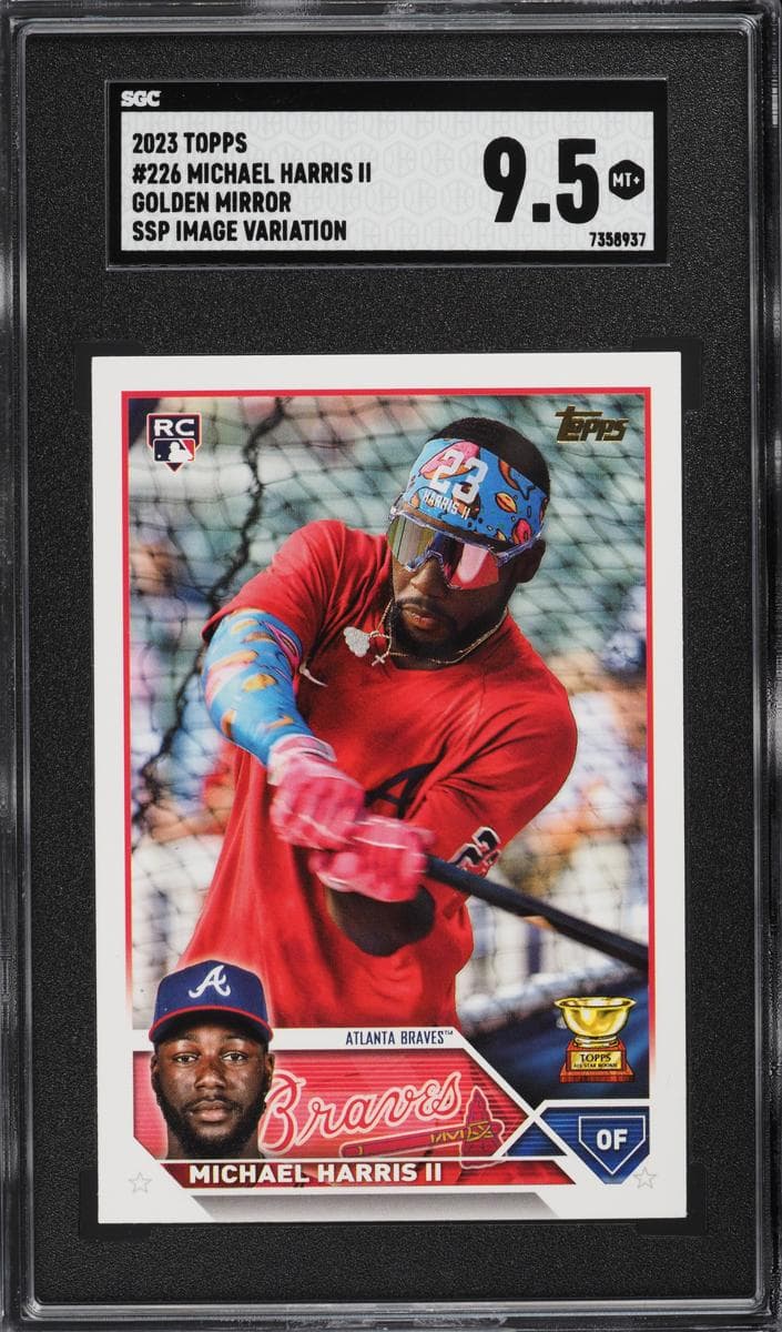 Michael Harris II 2023 Topps rookie card