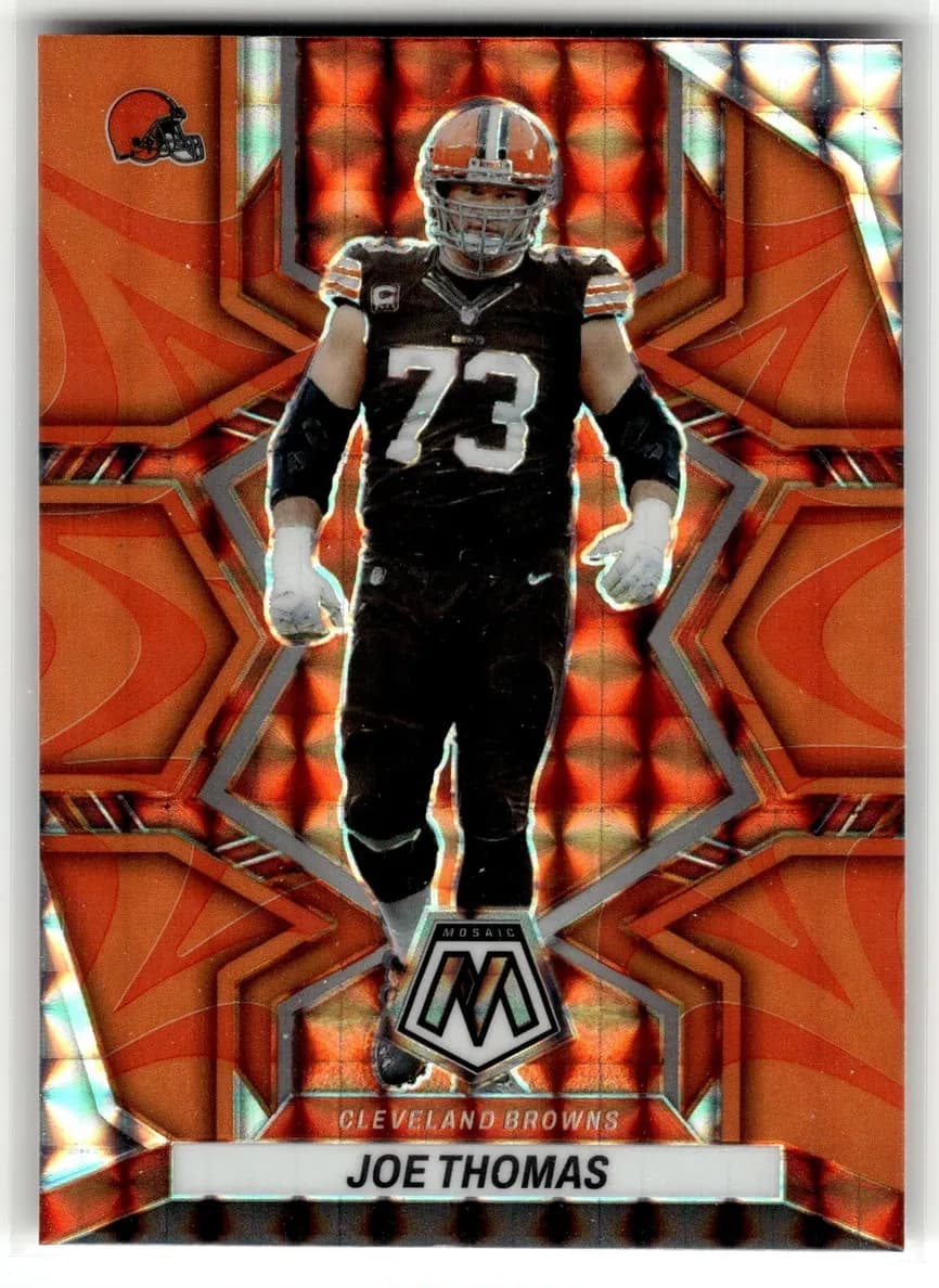 Joe Thomas trading card