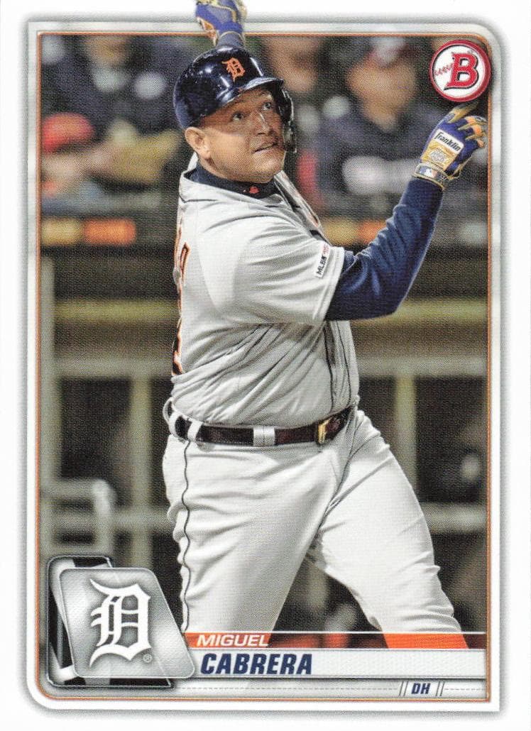 Miguel Cabrera 2020 bowman Bowman