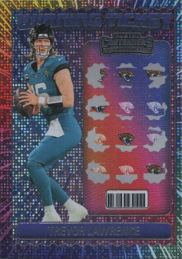 Football Winning Ticket 2024 Panini Contenders 2024 Panini Contenders