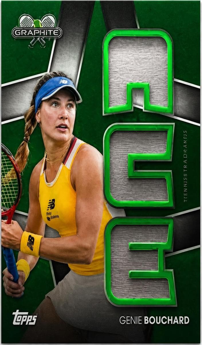 Genie Bouchard trading card