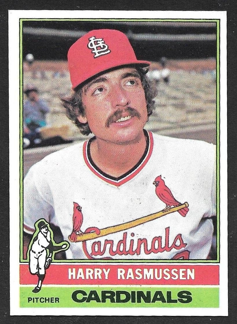Harry Rasmussen 1976 topps Topps