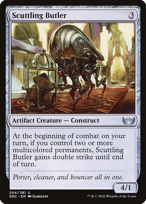 Scuttling Butler 2022 Magic: The Gathering Streets of New Capenna