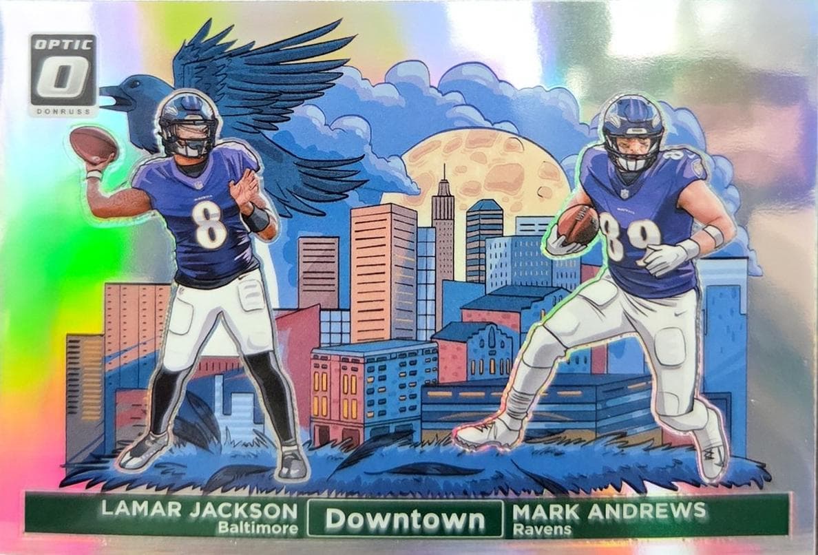 Lamar Jackson 2024 panini Panini Score