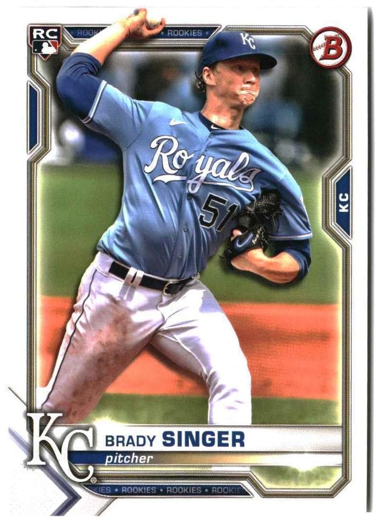 Brady Singer 2021 bowman Bowman