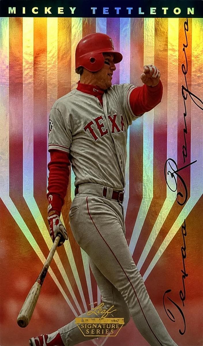 Mickey Tettleton 1995 leaf