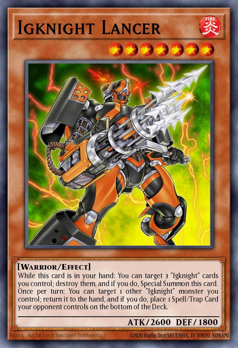 Igknight Lancer 2015 Yu-Gi-Oh! Clash of Rebellions