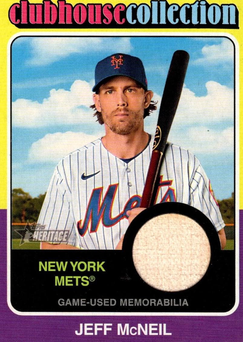 Jeff McNeil trading card
