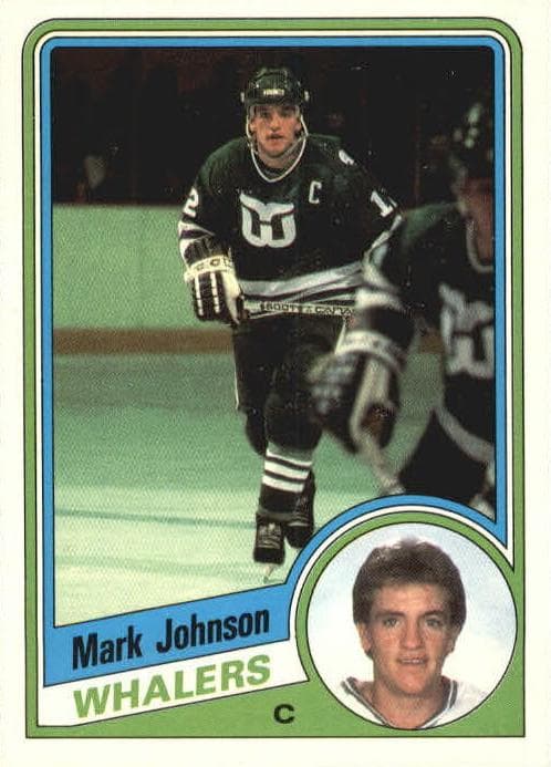 Mark Johnson trading card