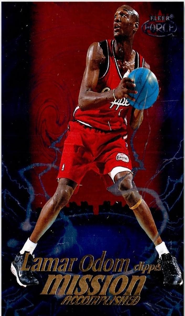 Lamar Odom 1999 fleer Force