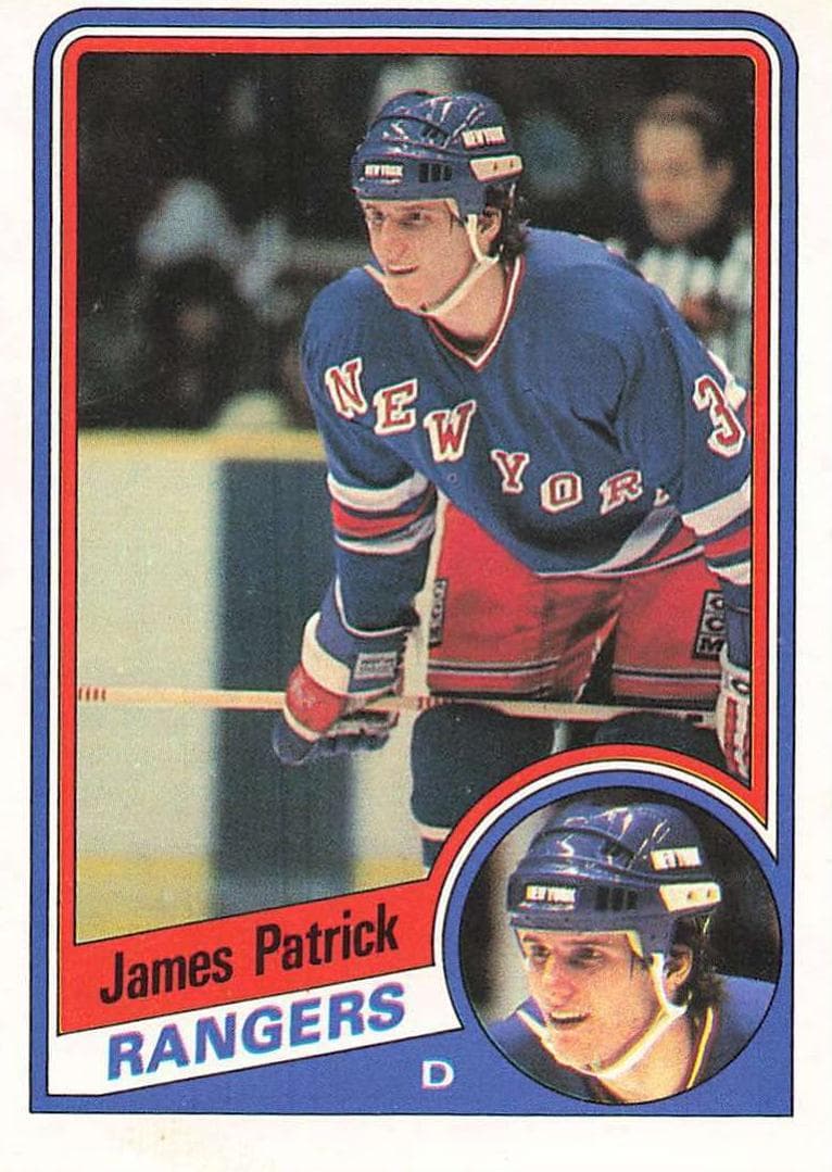 James Patrick trading card