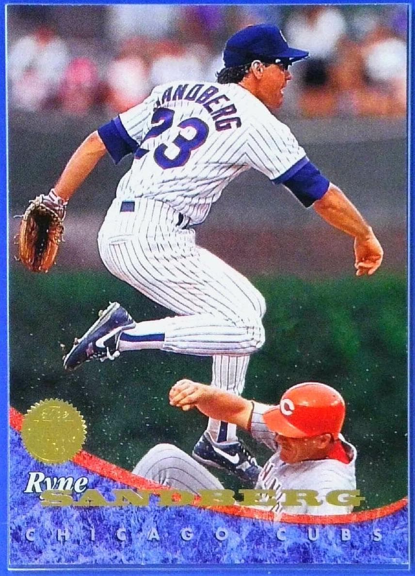 Ryne Sandberg 1994 leaf Leaf