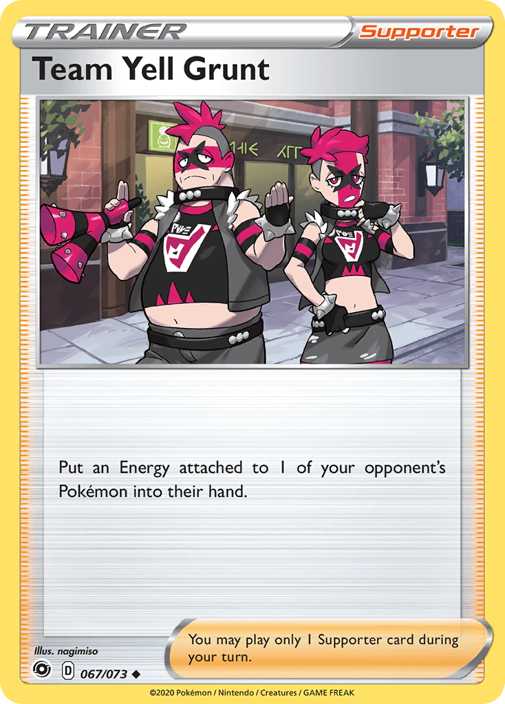 Team Yell Grunt 2019 Pokemon