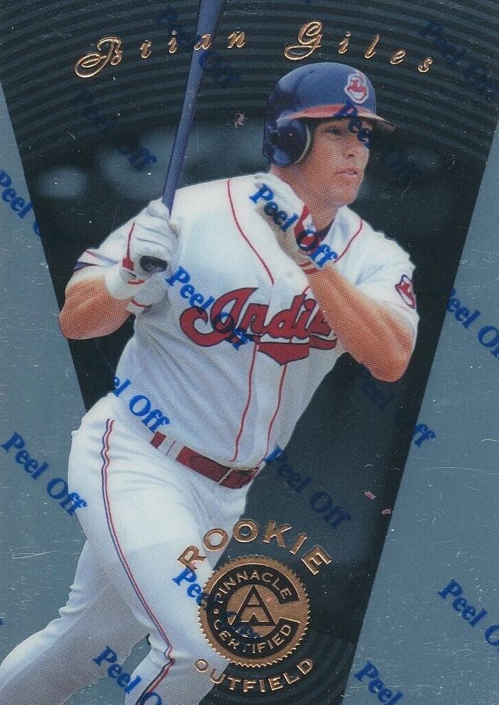 Brian Giles 1997 panini Pinnacle Certified