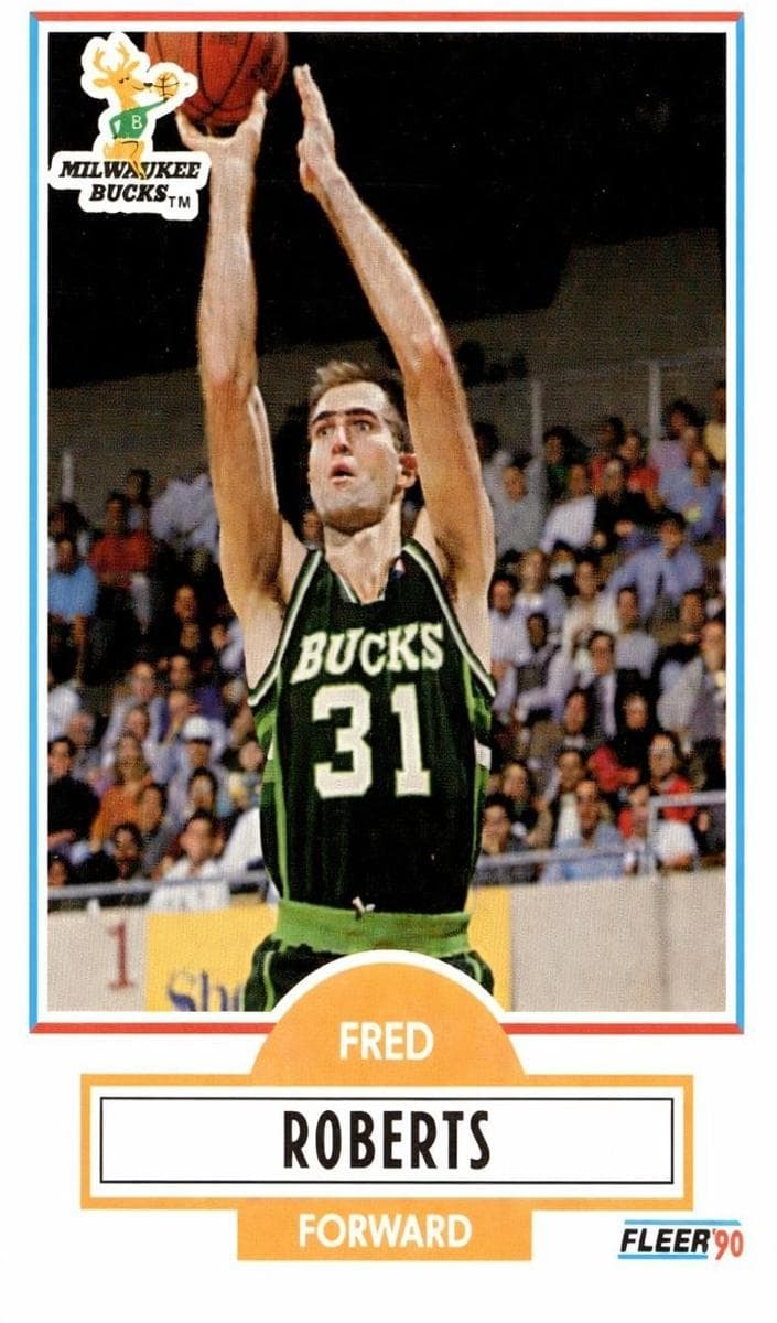 Fred Roberts trading card