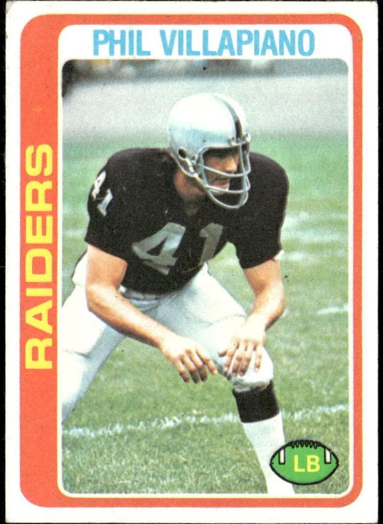 Phil Villapiano 1978 topps