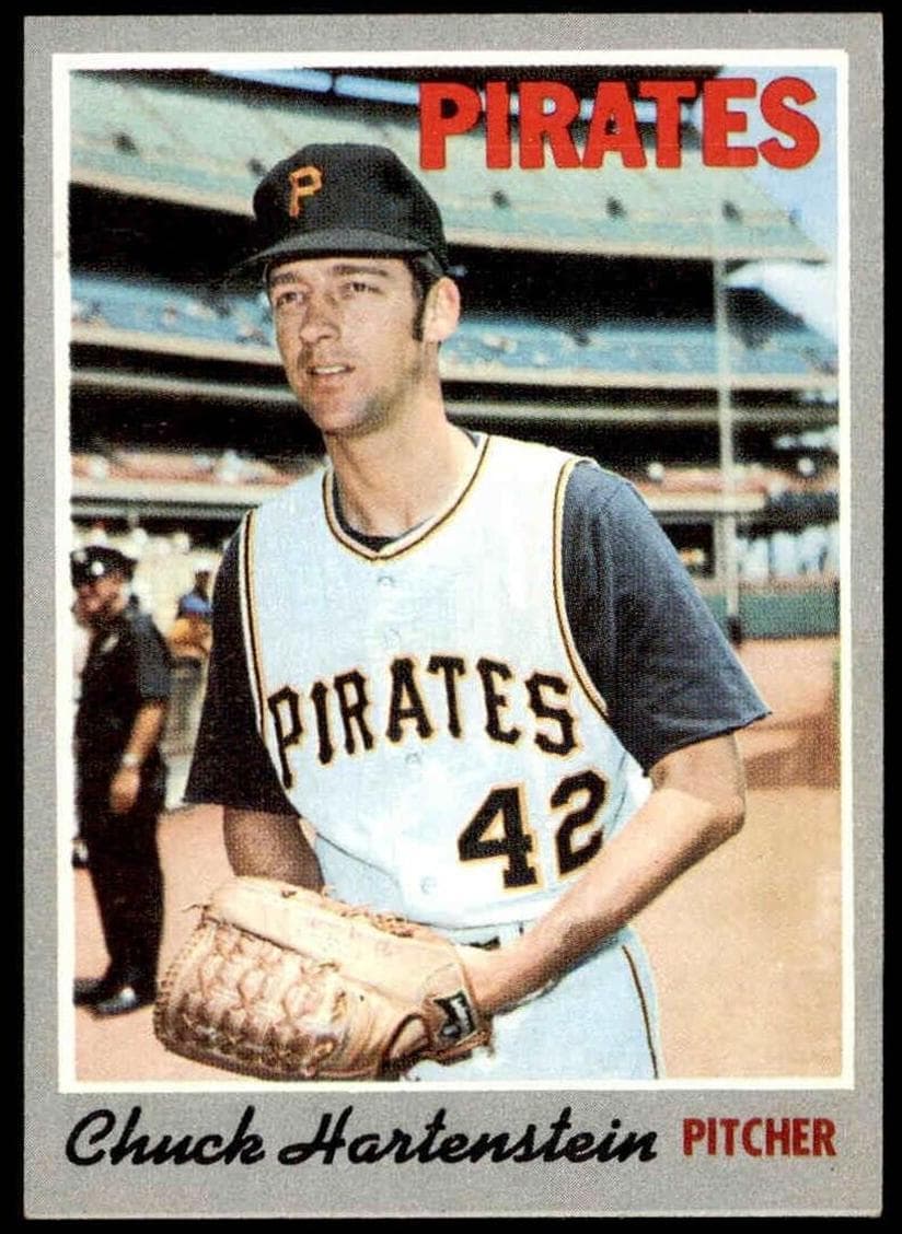 Chuck Hartenstein 1970 topps Topps