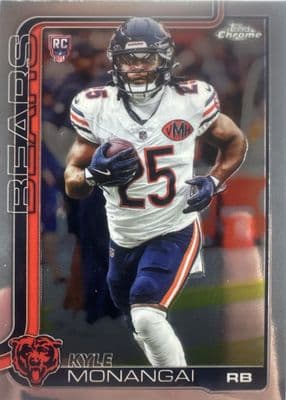 Kyle Monangai trading card
