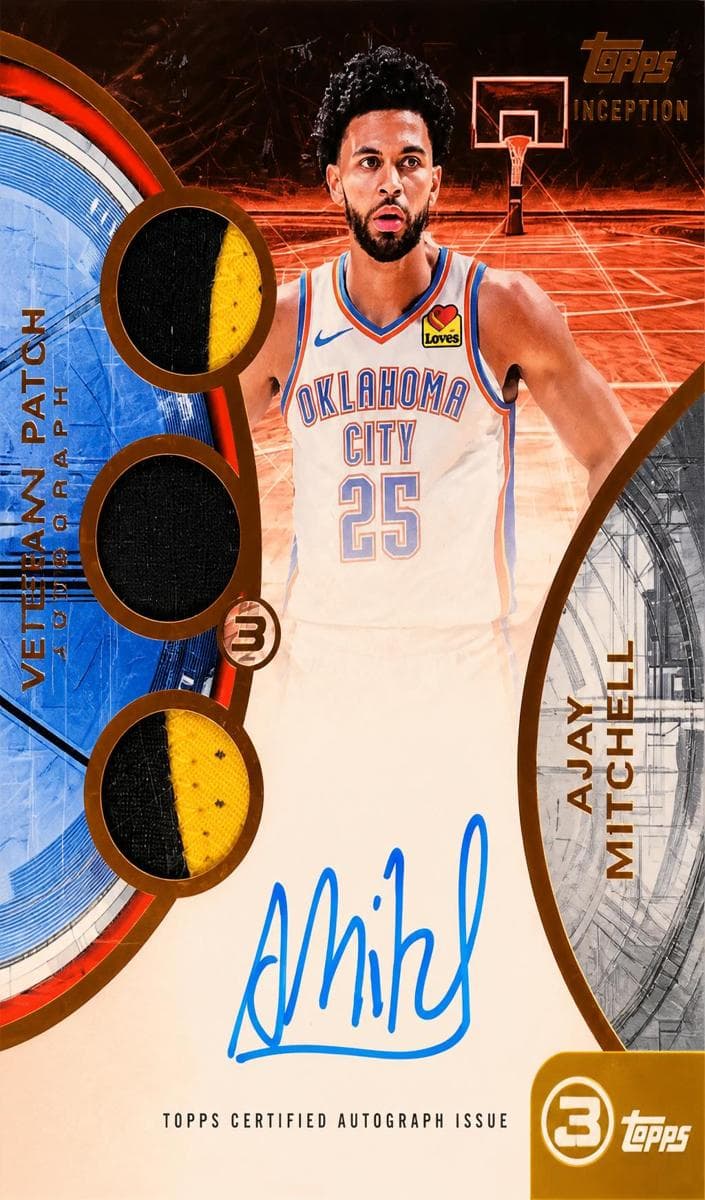 Ajay Mitchell 2025 topps Topps 3