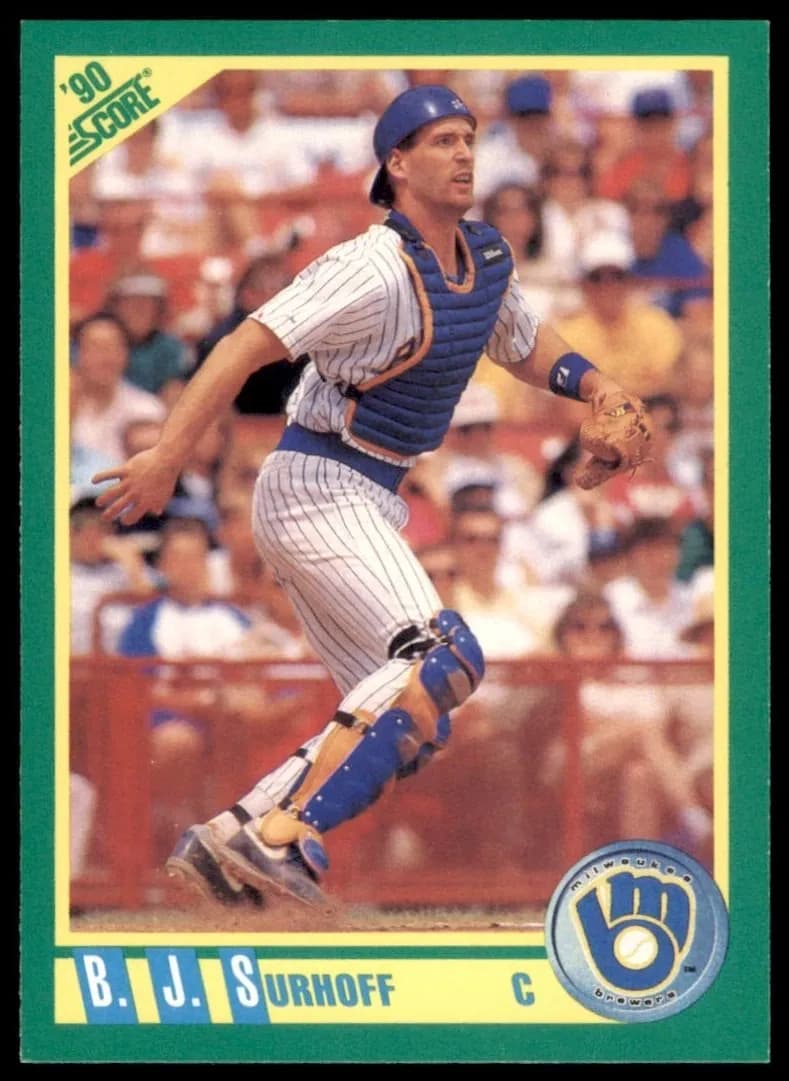 B.J. Surhoff 1990 panini Score