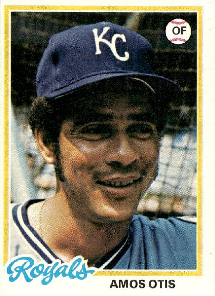 Amos Otis 1978 topps Topps