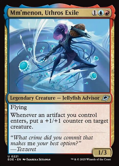 Mm'menon, Uthros Exile 2025 Magic: The Gathering Edge of Eternities