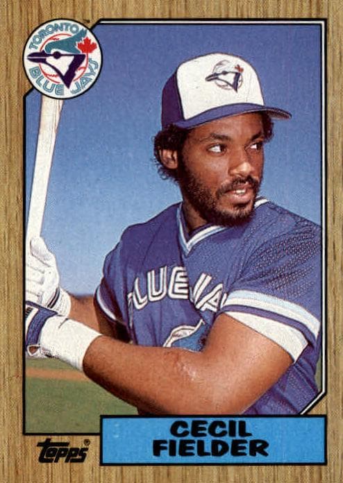 Cecil Fielder 1987 topps Topps