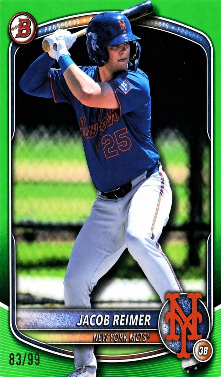 Jacob Reimer trading card