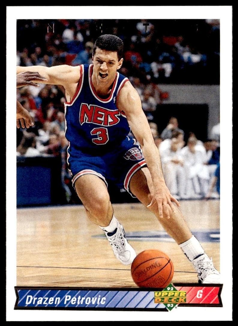 Drazen Petrovic 1992 upper-deck Upper Deck