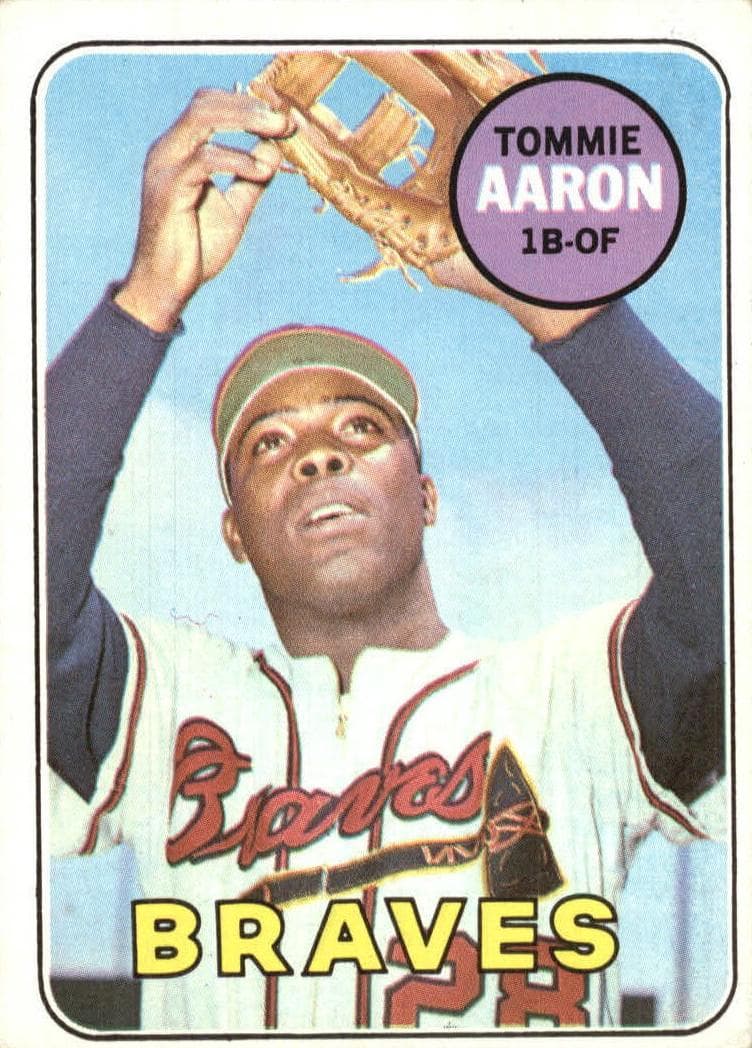 Tommie Aaron 1969 topps Topps