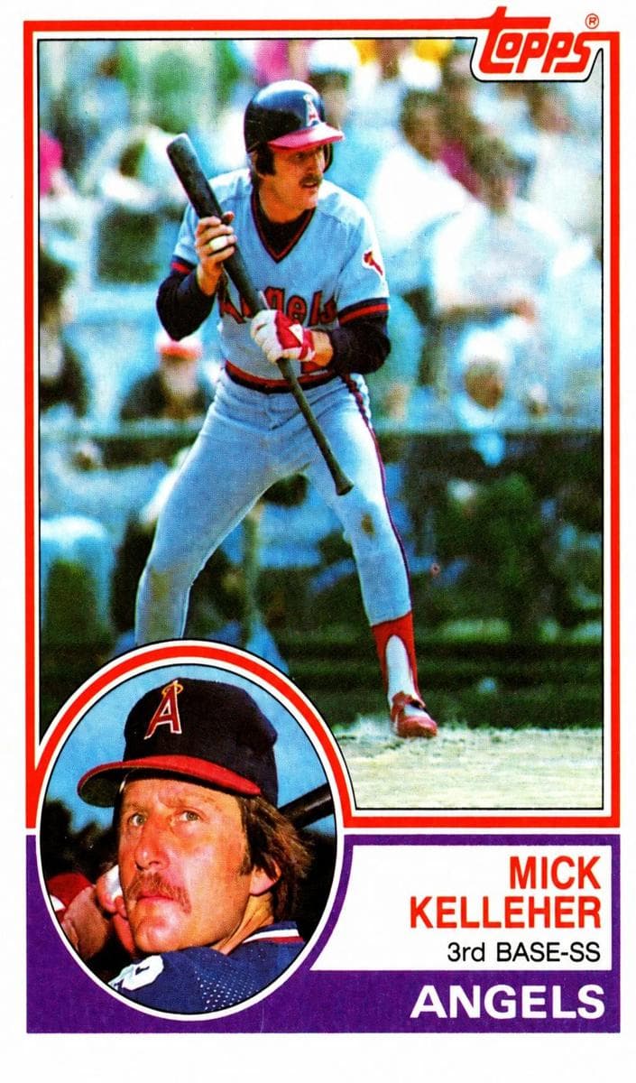 Mick Kelleher trading card