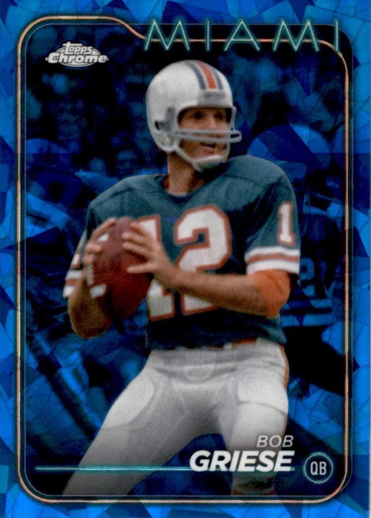 Bob Griese trading card