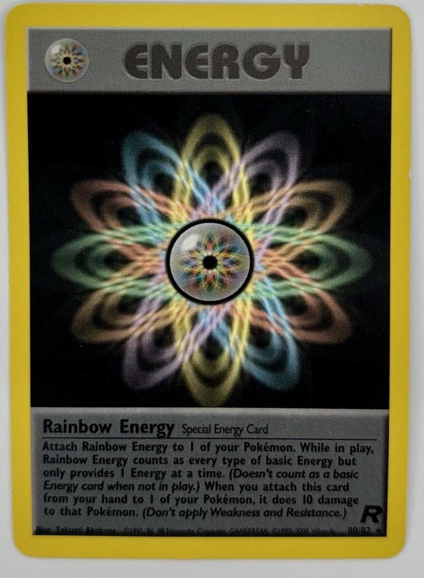 Rainbow Energy trading card