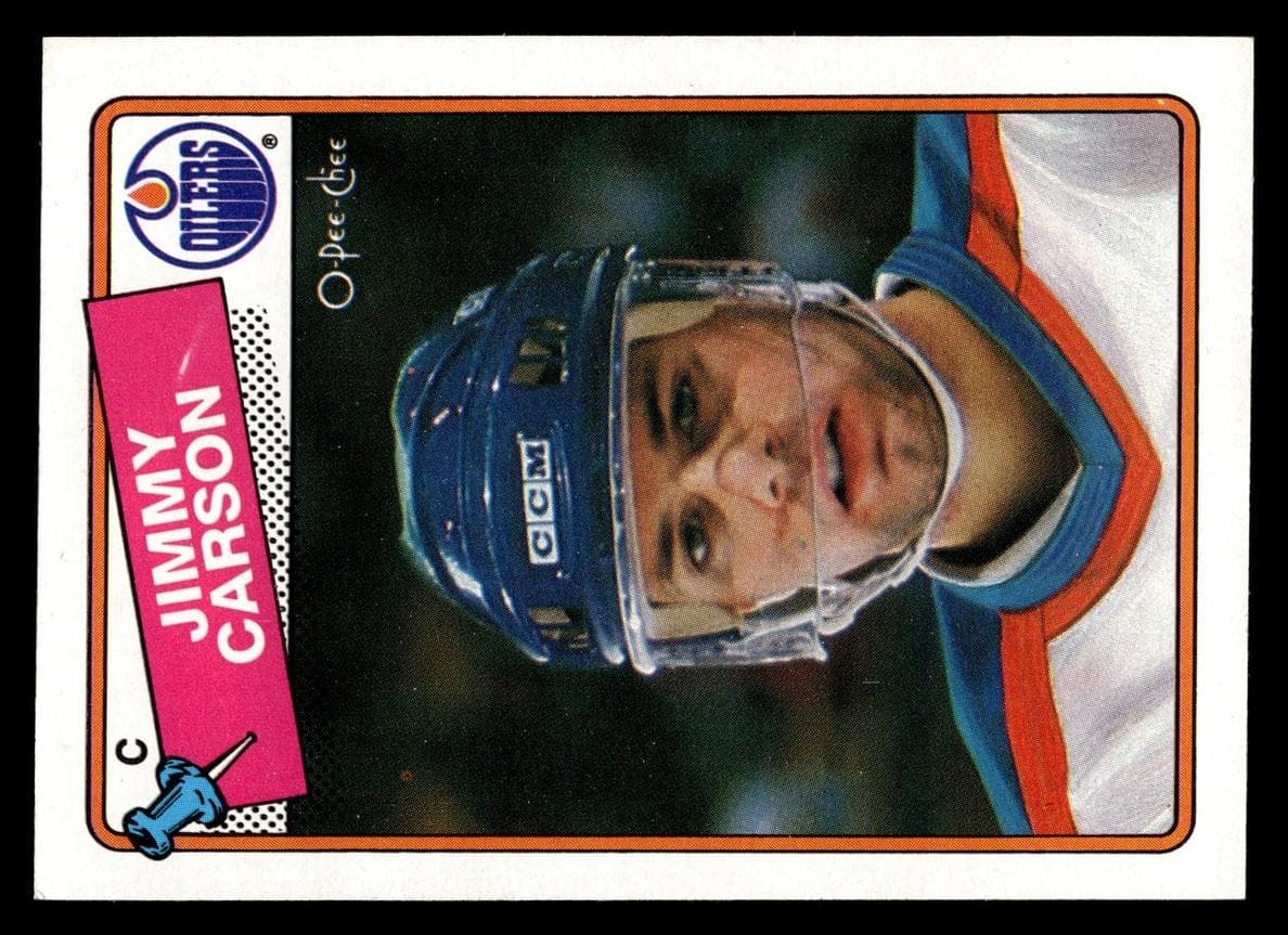 Jimmy Carson 1988 topps Topps