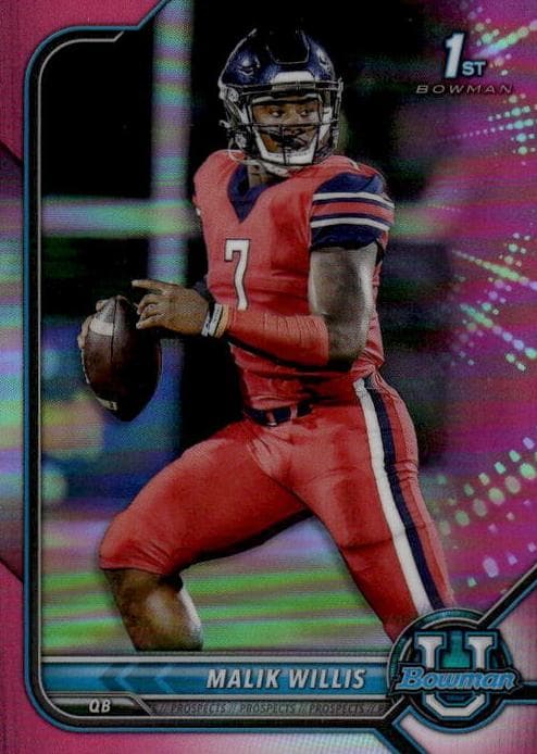 Malik Willis 2021 bowman