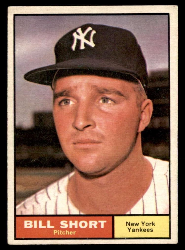Bill Short 1961 topps Topps