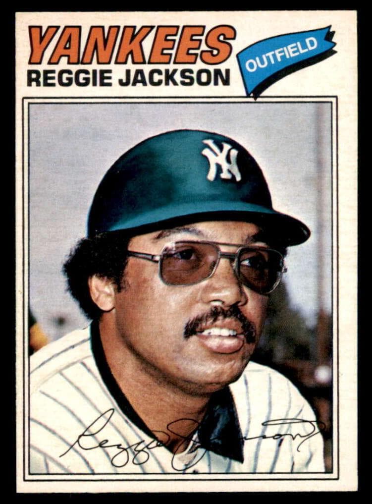 Reggie Jackson 1977 topps O-Pee-Chee