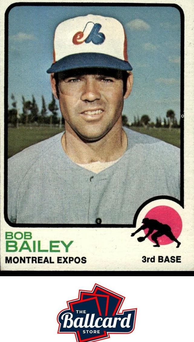 Bob Bailey 1973 topps Topps