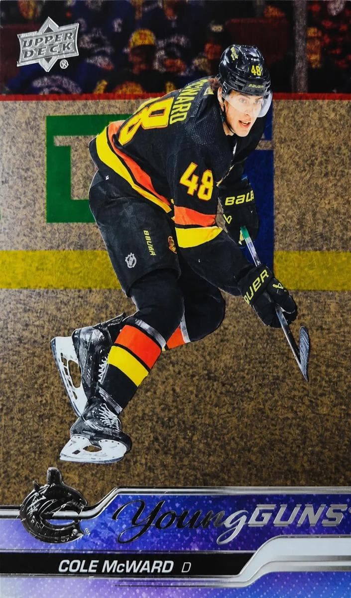 Cole McWard trading card