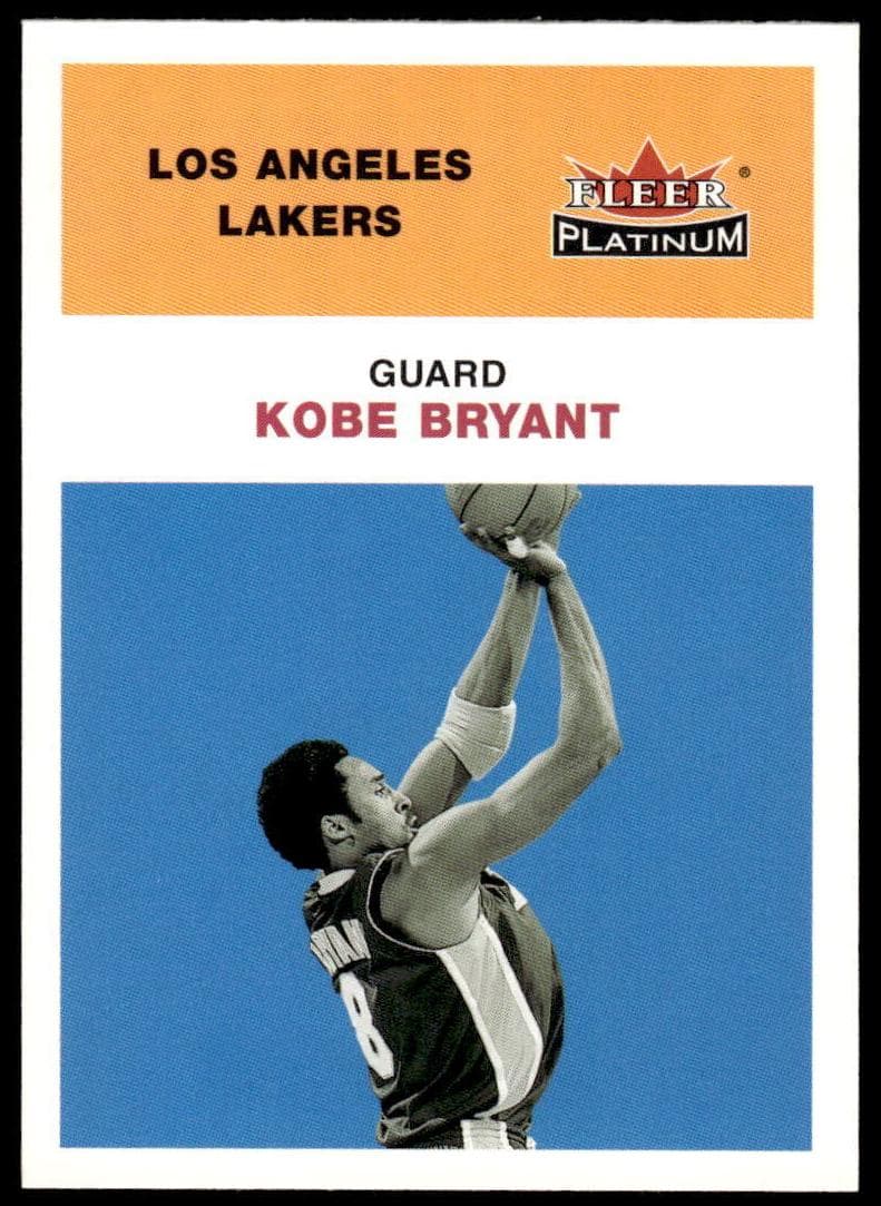 Kobe Bryant 2001 fleer