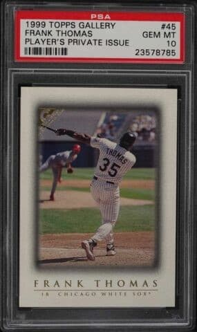 Frank Thomas 1999 topps Topps Gallery