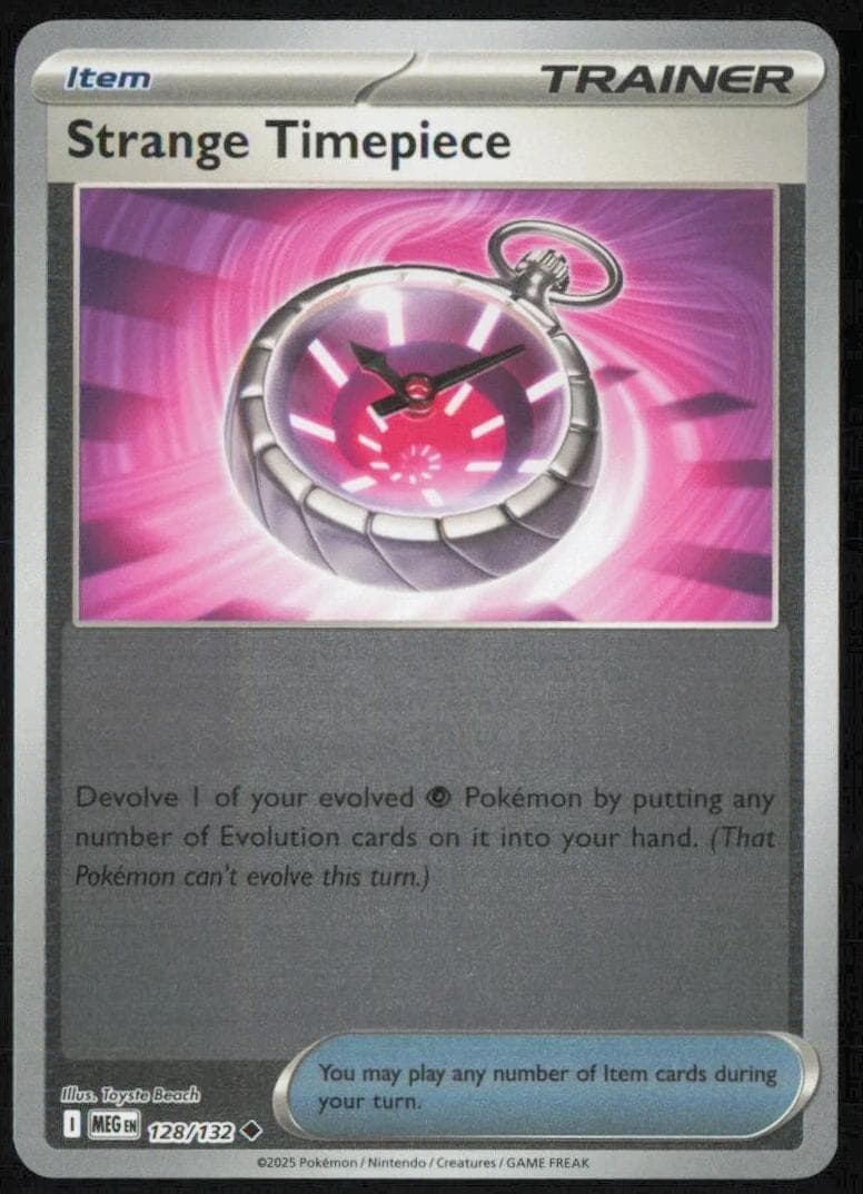 Strange Timepiece trading card