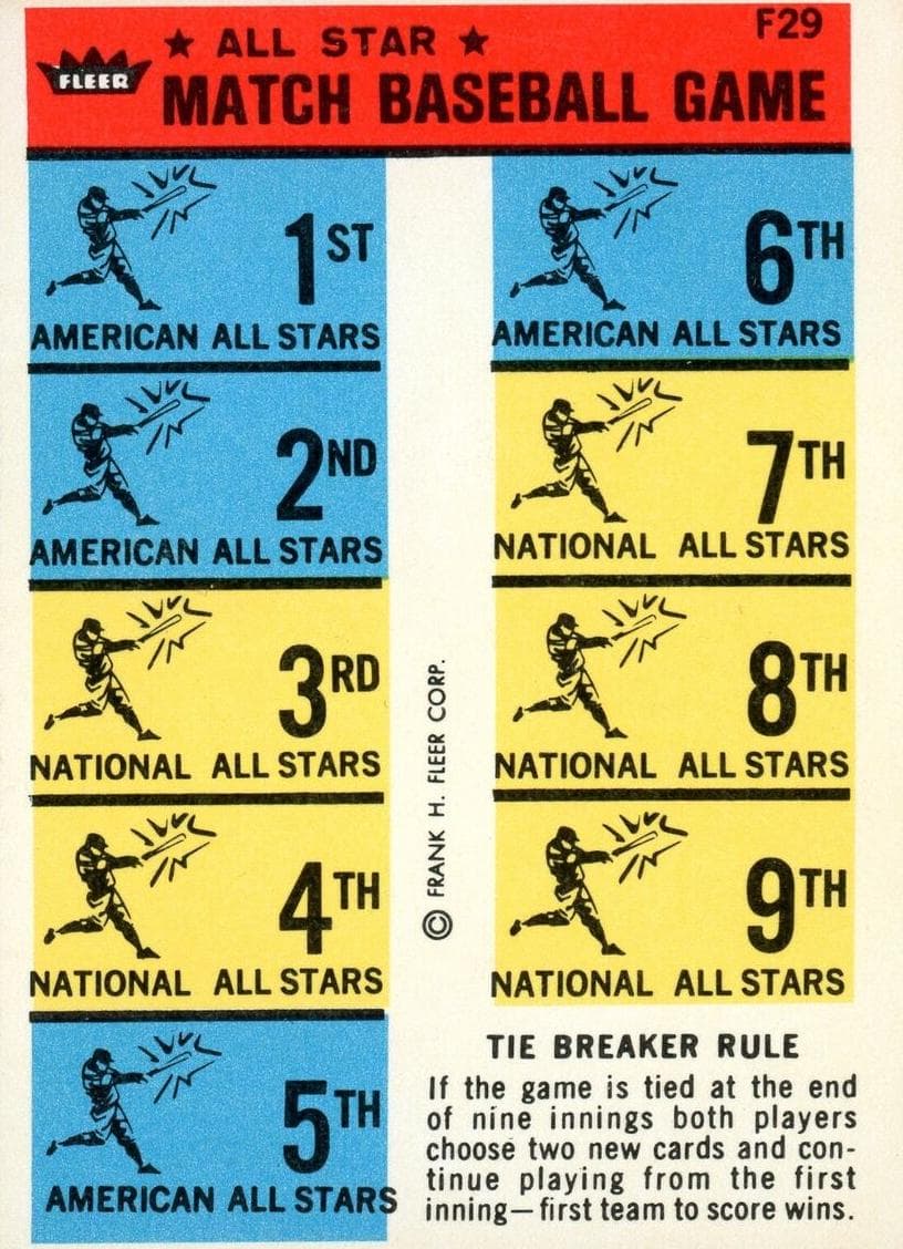 Match Baseball Game #f29