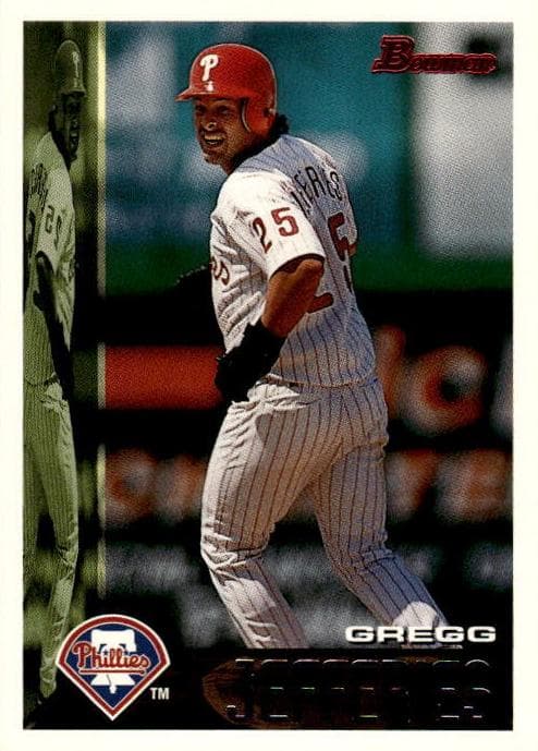 Gregg Jefferies 1995 bowman Bowman